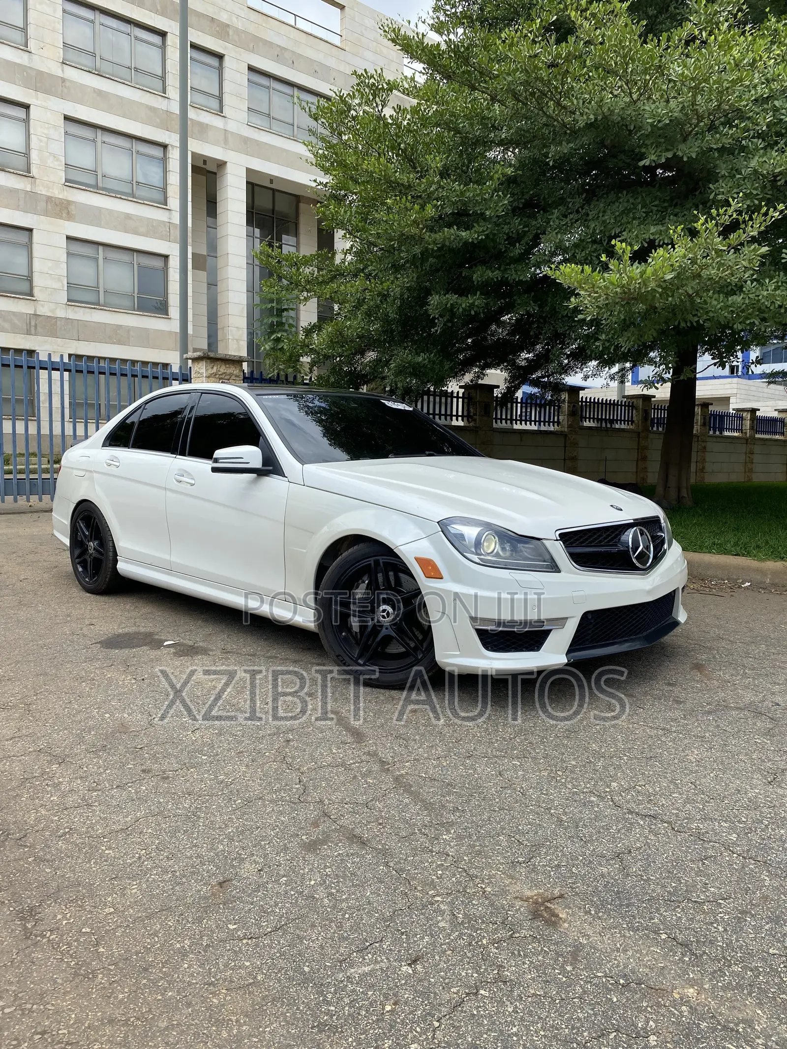 Mercedes-Benz C63 2014 White