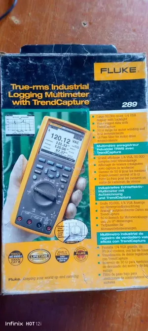 Fluke 289 True-RMS Industrial Loggin Multimeter With Trendcapture