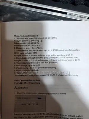 Chlorophyll Meter TYS-A