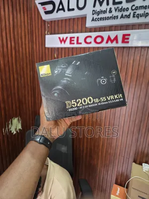 Nikon D5200 DSLR Camera With 18-55mm Lens