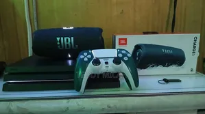 PlayStation4 Pro and JBL Charge5 With 256GB Flash Drive