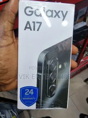 New Samsung Galaxy A17 5G 128 GB Black