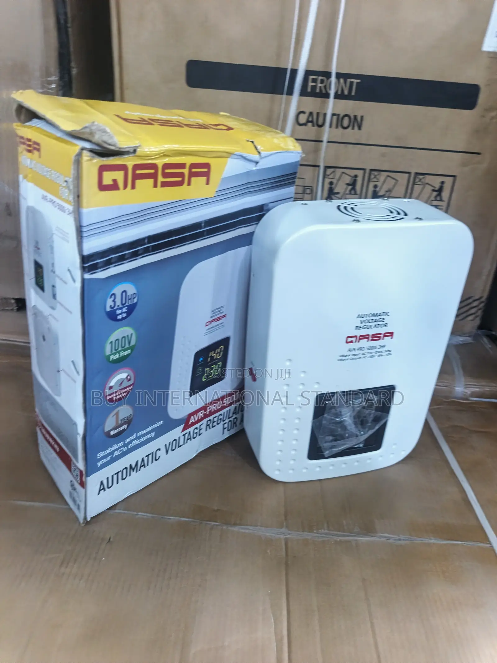 Qasa 5kva Automatic Voltage Stabilizer – Wall Installation