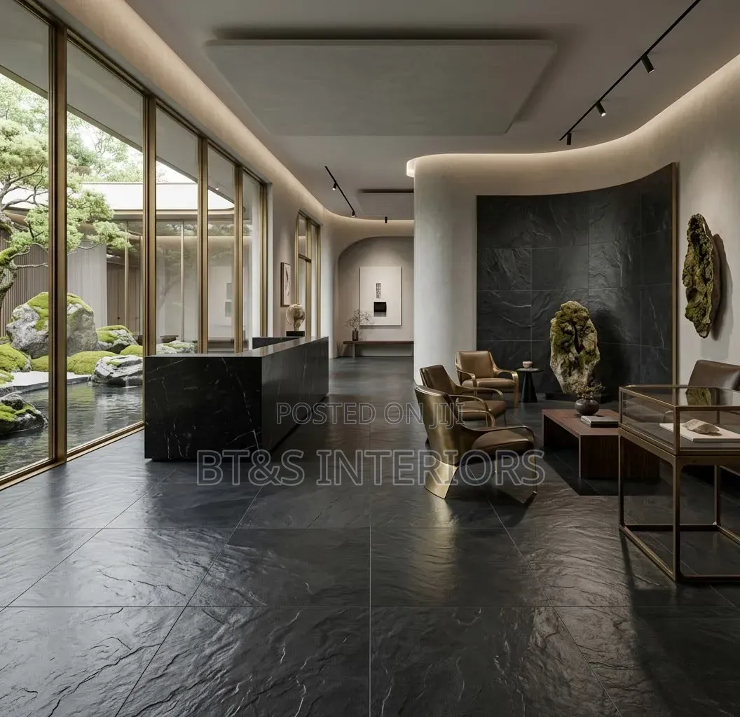 Rustic Black 60*60 Royal Tiles