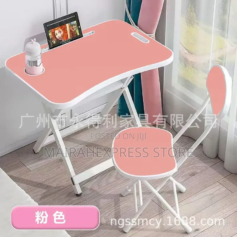Foldable Multipurpose Reading Table and Chair Set