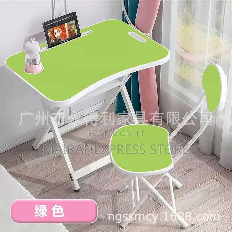 Foldable Multipurpose Reading Table and Chair Set