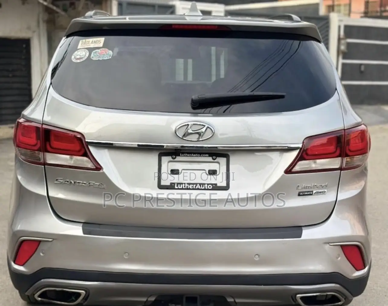 Hyundai Santa Fe Limited Ultimate AWD 2017 Gray