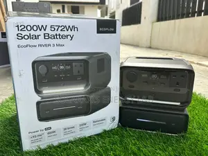 EcoFlow RIVER 3 Max Solar Generator – Portable Power Station