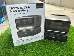 EcoFlow RIVER 3 Max Solar Generator – Portable Power Station