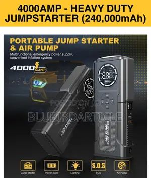Air Pump Jump Starter