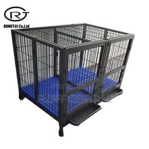 Collapsible Heavy Metal Cage With Double Door N Tyre