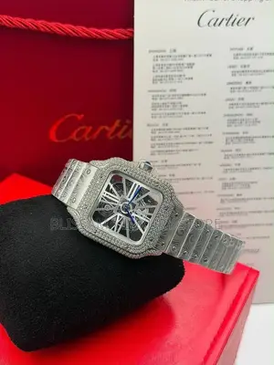 Cartier Premium Luxury Men Chain Wristwatch – Durable Classy Design