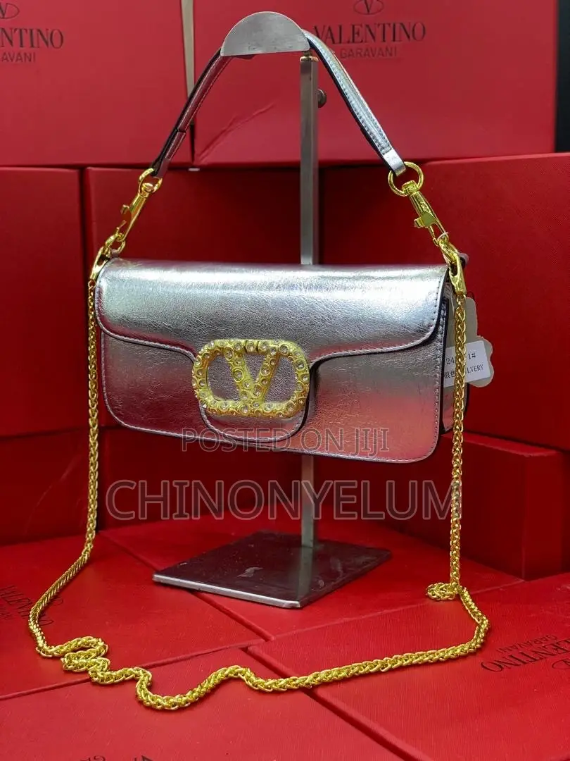 Valentino Plain Leather Bag