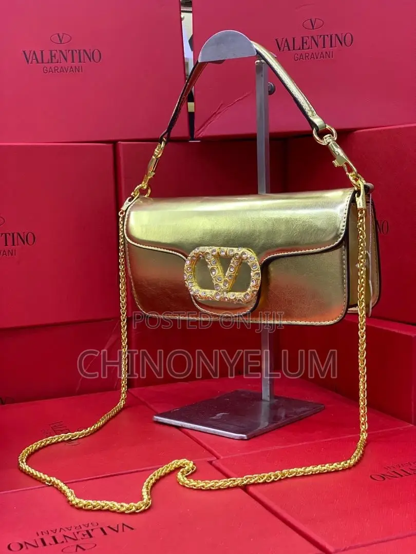 Valentino Plain Leather Bag