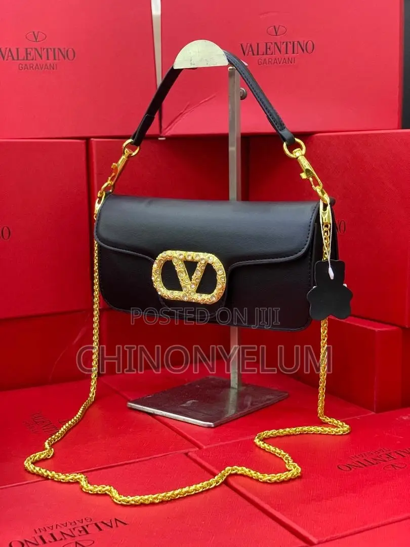 Valentino Plain Leather Bag