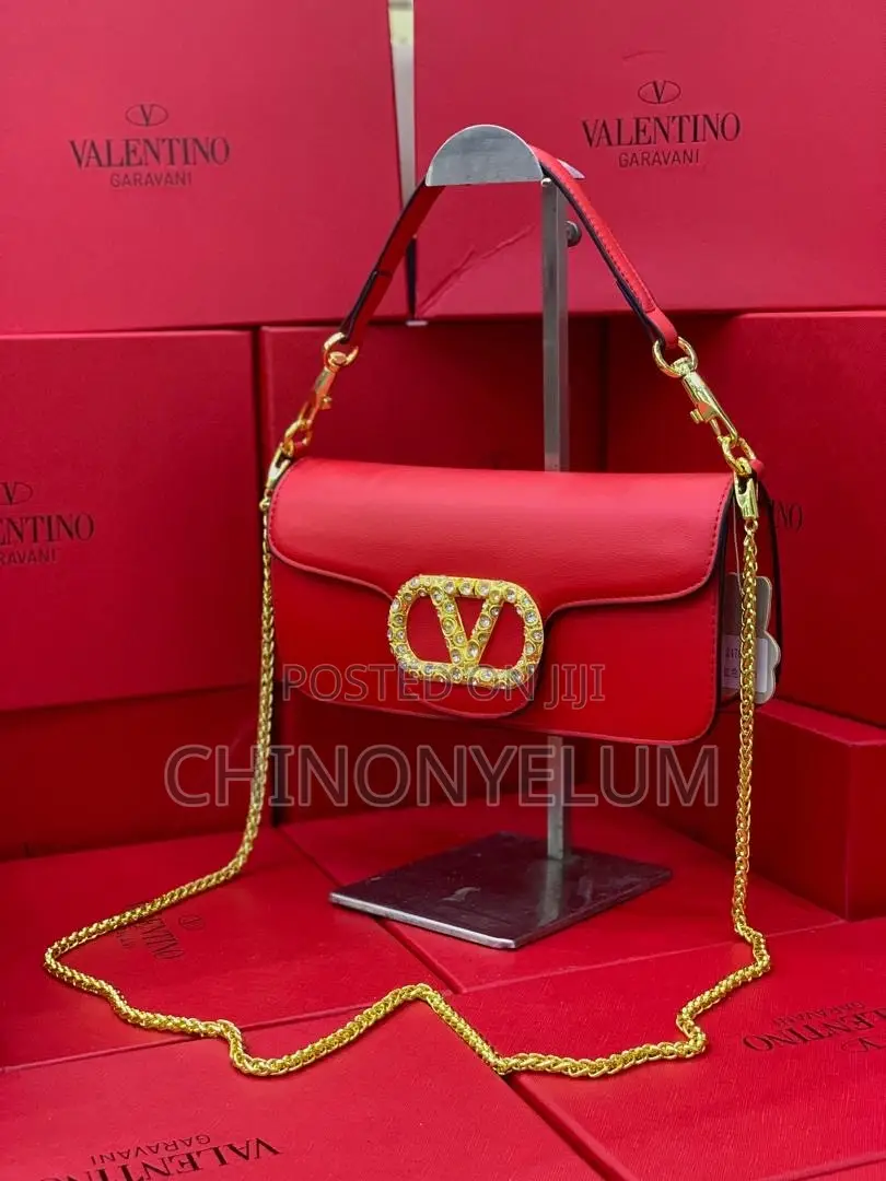 Valentino Plain Leather Bag