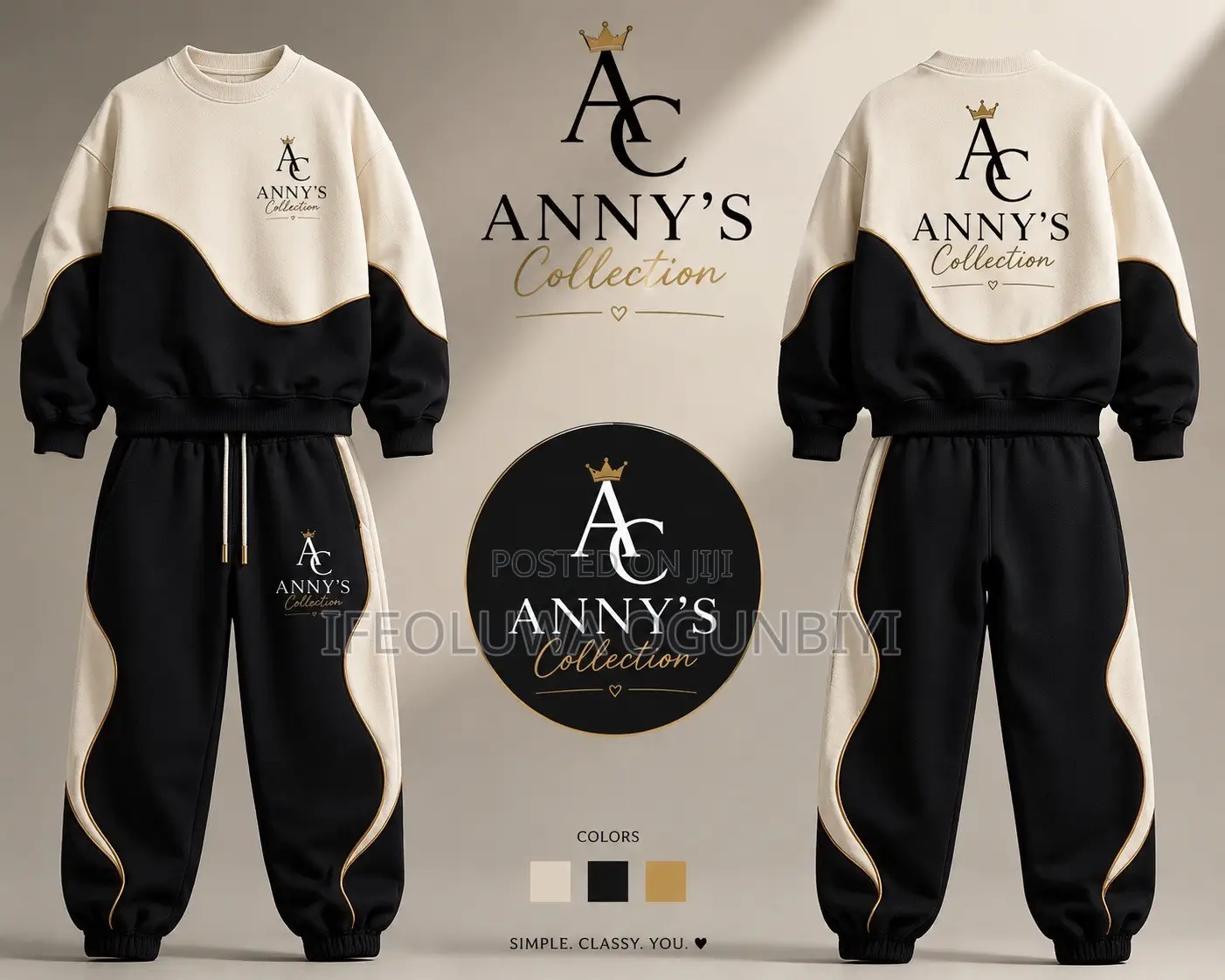 Stylish Unisex Two Piece Set