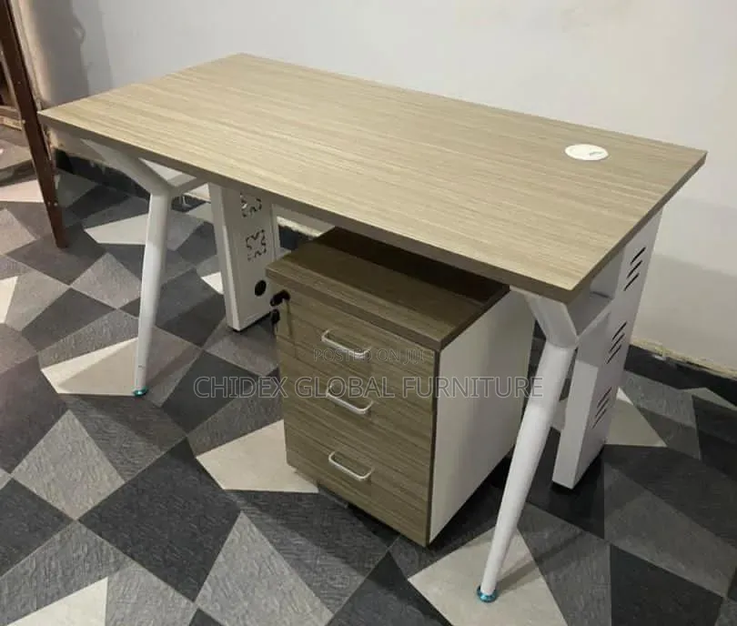 Office 1.2meter Table With Cabinets