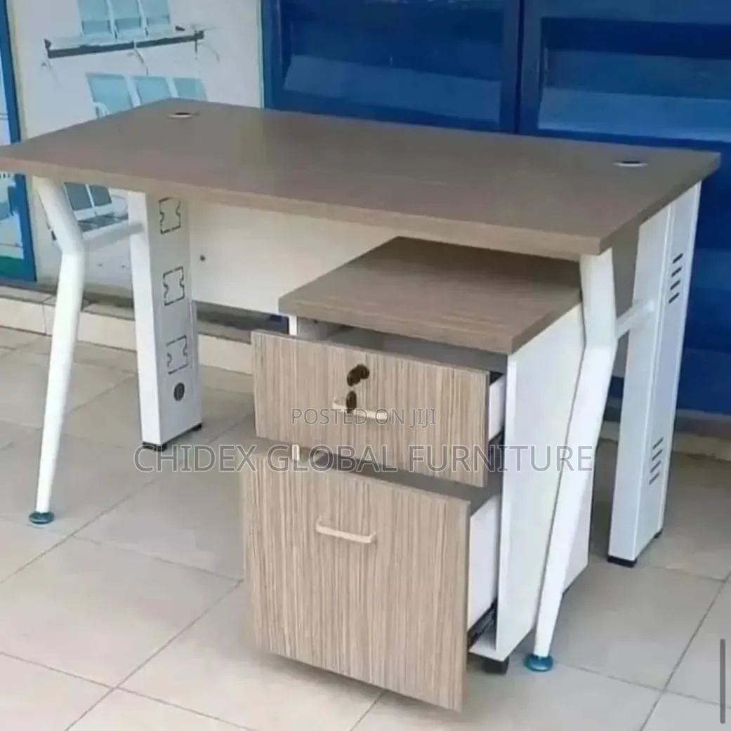 Office 1.2meter Table With Cabinets