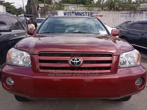 Toyota Highlander Limited V6 2006 Red