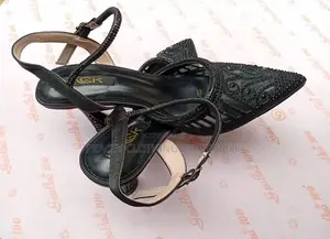 GK Pointed Toe Slingback Heels