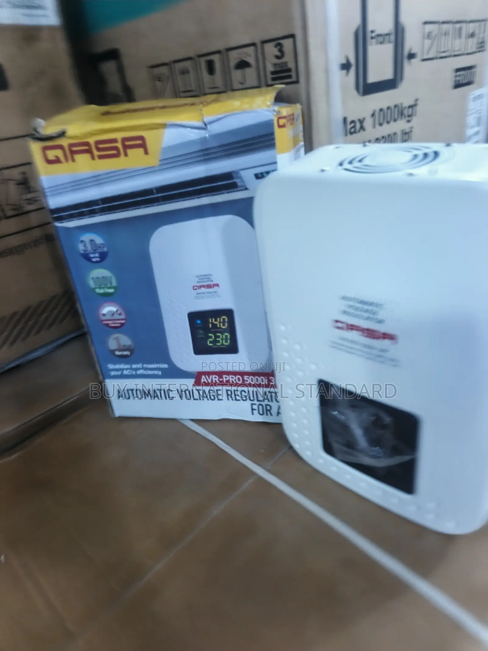 Qasa 5kva Heavy Duty Wall Mounted Power Regulator