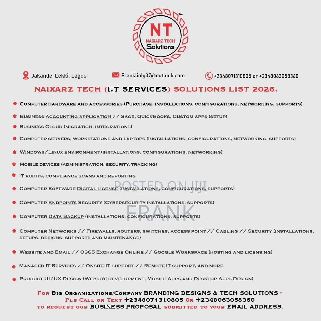 NAIXARZ TECH SOLUTIONS (Branding Creative Design & IT Solutions)