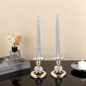 Lux Gold Candle Stand/ Candle Holder