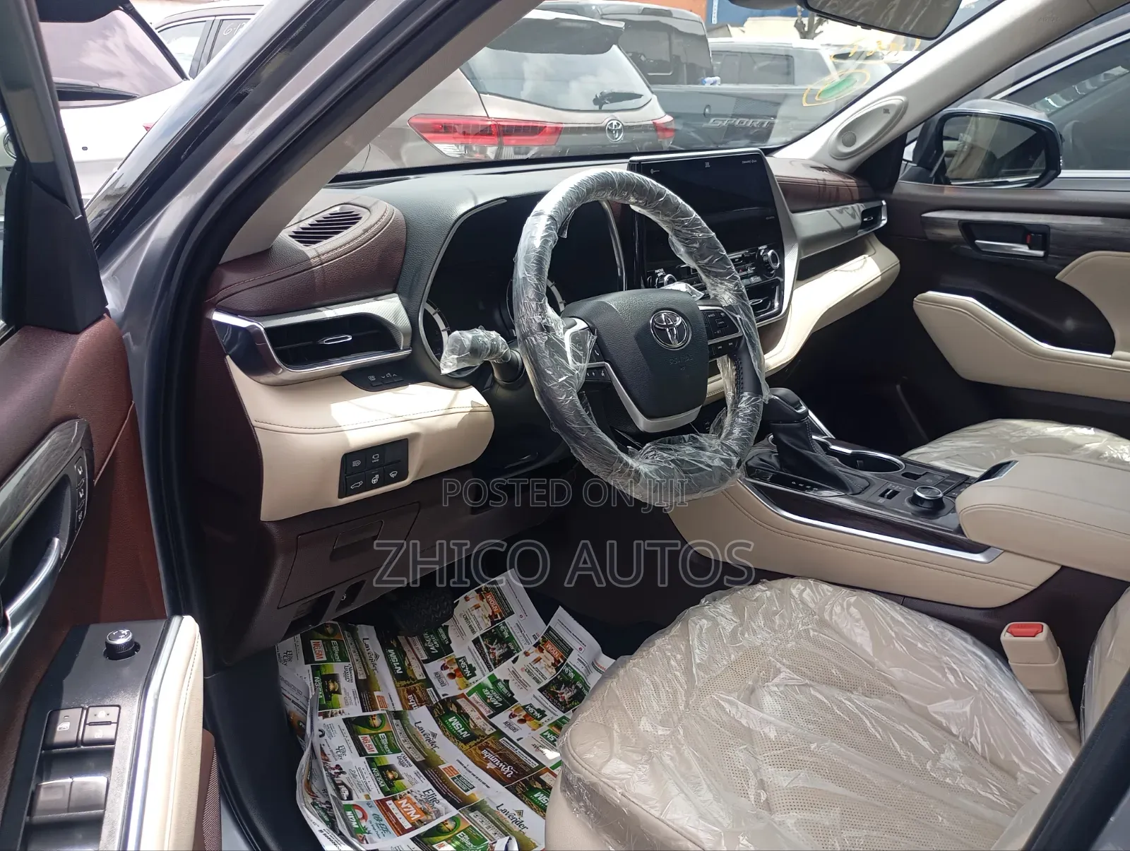 Toyota Highlander Platinum 2022 Blue
