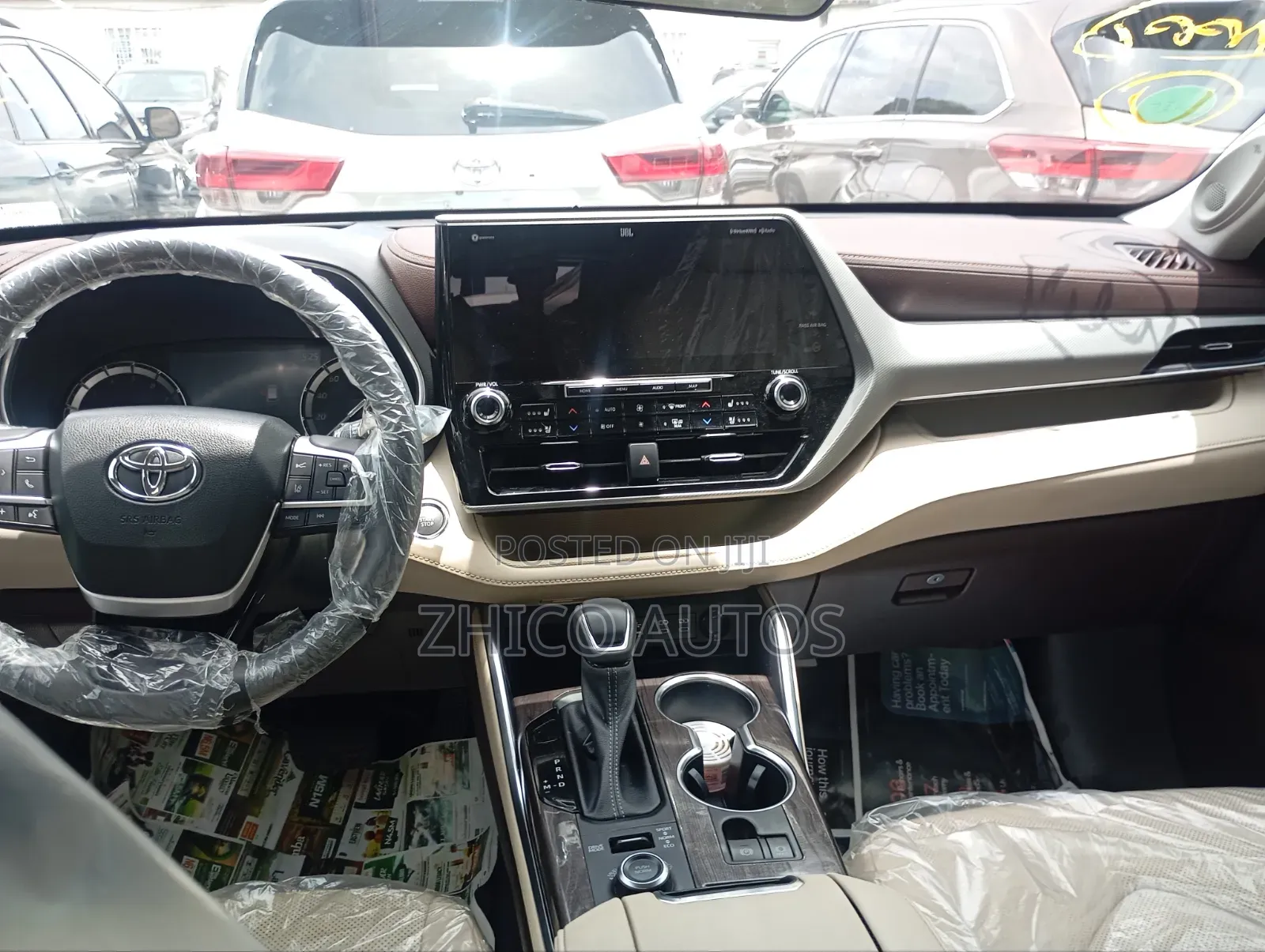 Toyota Highlander Platinum 2022 Blue