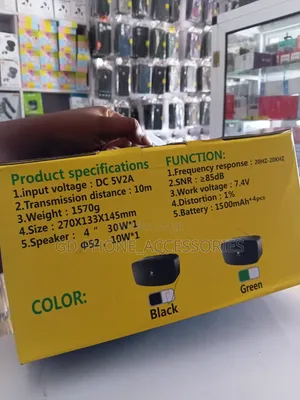 BoomBest LN-1116Plus Portable Wireless Speaker With Phone Holder