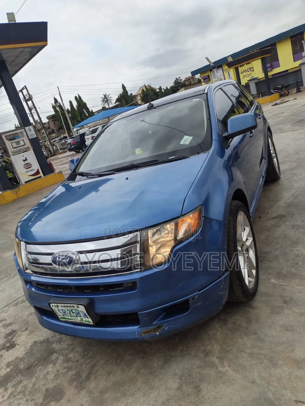 Ford Edge 2008 Blue