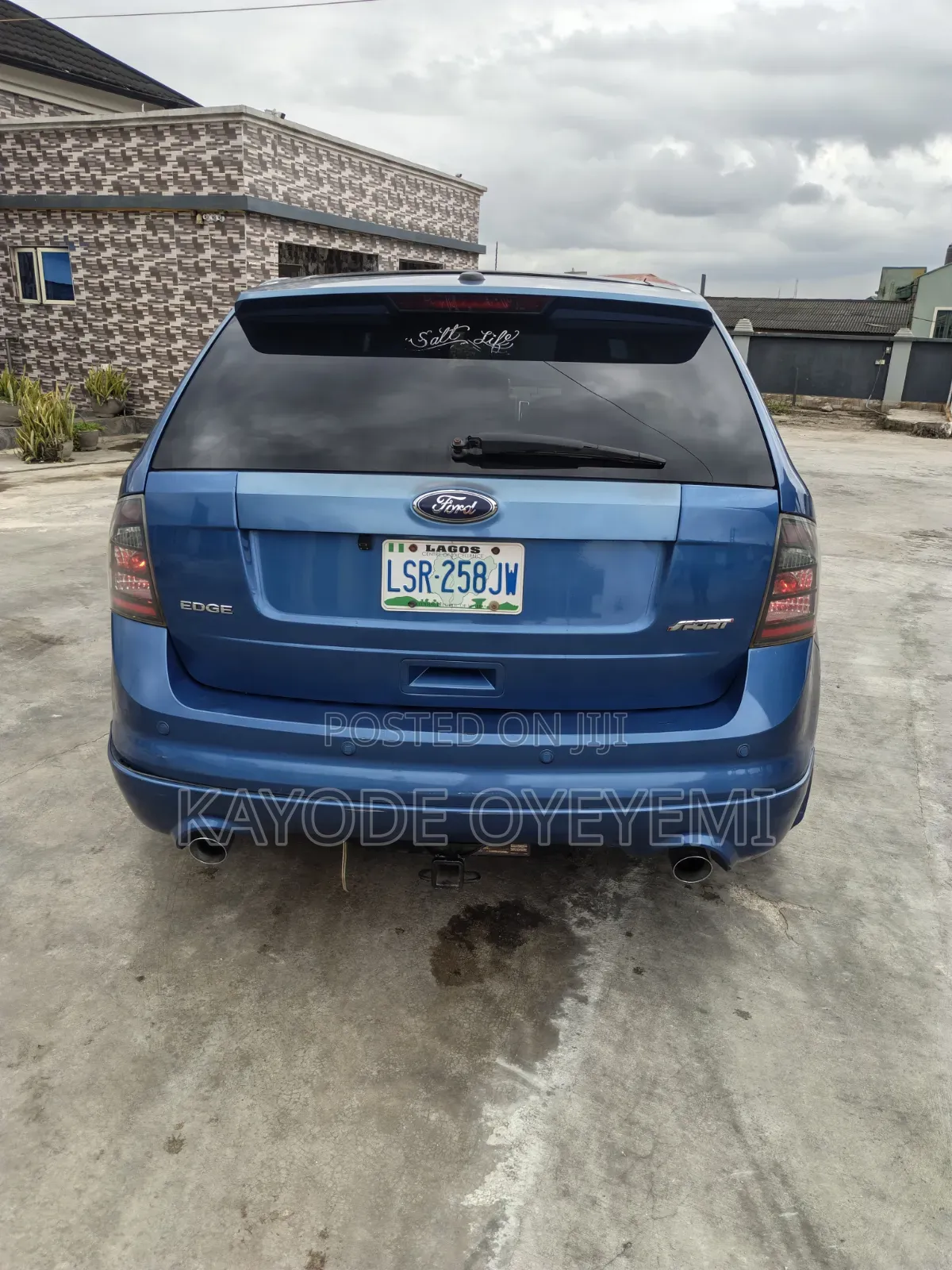 Ford Edge 2008 Blue