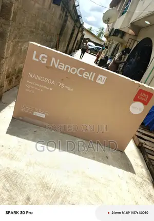 LG NANO80A 75-Inch NanoCell Smart TV – Big-Screen Experience
