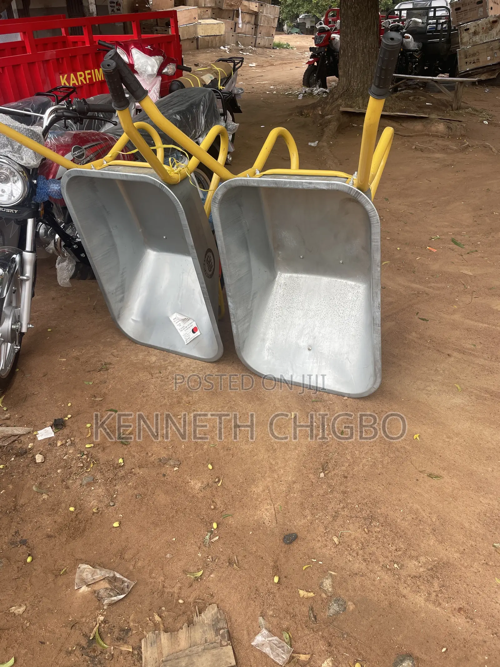New Heavy-Duty Wheelbarrow