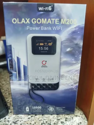 Olax M200 2 In1 Wifi Universal Mobile Wi-Fi With Power Bank 10500mah