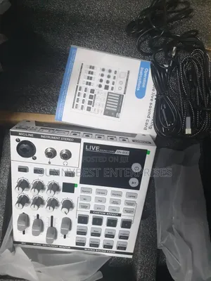 Sound Card White Colour