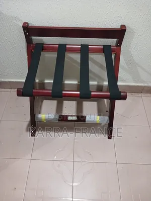 Mahogany Wooden Luggage Rack