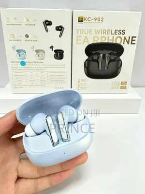 Brand New KC-902 True Wireless Hi-Res Bluetooth Earphones – Sky Blue