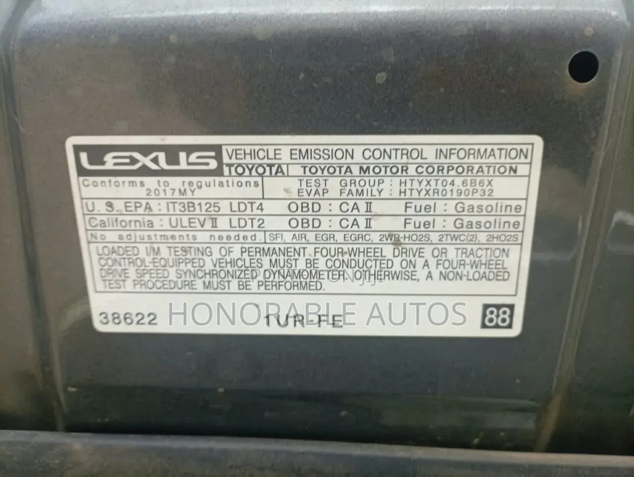 Lexus GX 2017 Gray