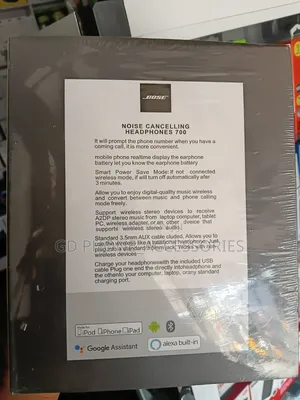 Bose Noise Cancelling Headphones 700 – Premium Wireless Headset