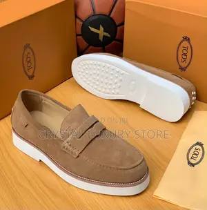 Tods Quality Luxury Men Suede Shoe