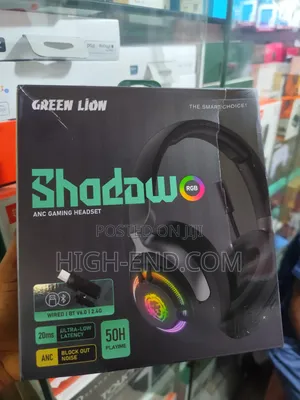 Green Lion Shadow Anc Gaming Wireless Headphone (GL-HP52)