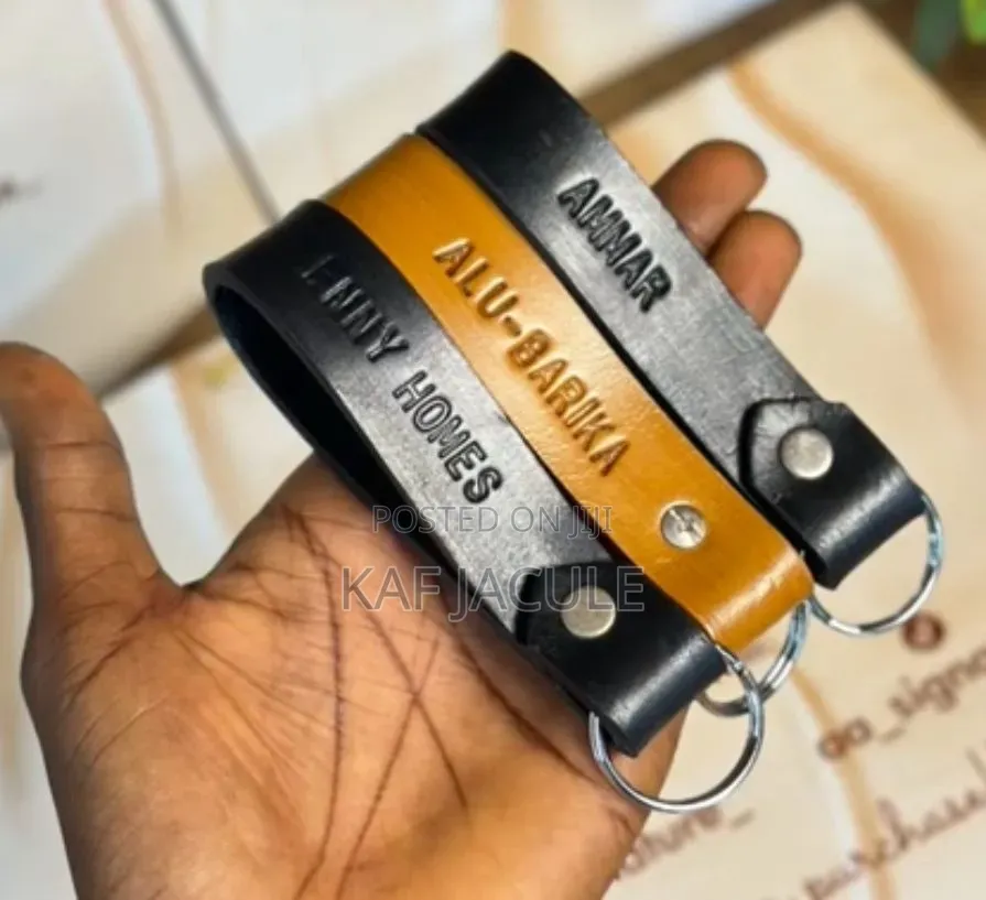 Customised Leather Key Holder