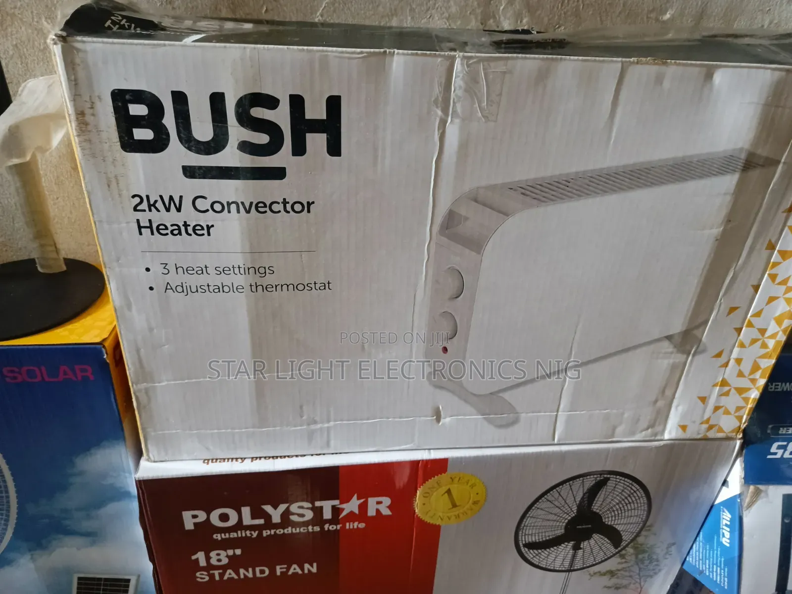 Bush 2KW Convector Heater