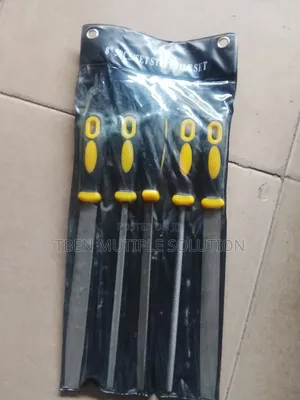 8-Inch (200mm) 5-Piece Steel File Set