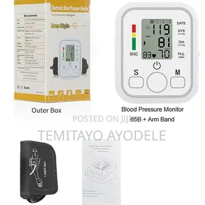 Fully Automatic Upper Arm Electronic Blood Pressure Monitor