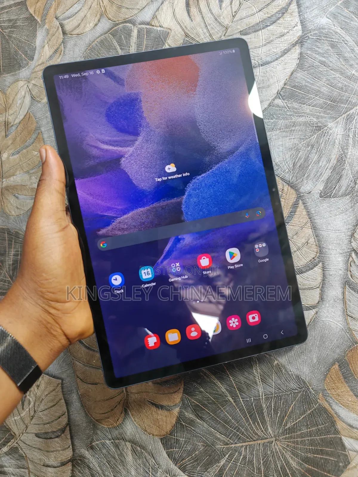 Samsung Galaxy Tab S7 FE 64 GB Black