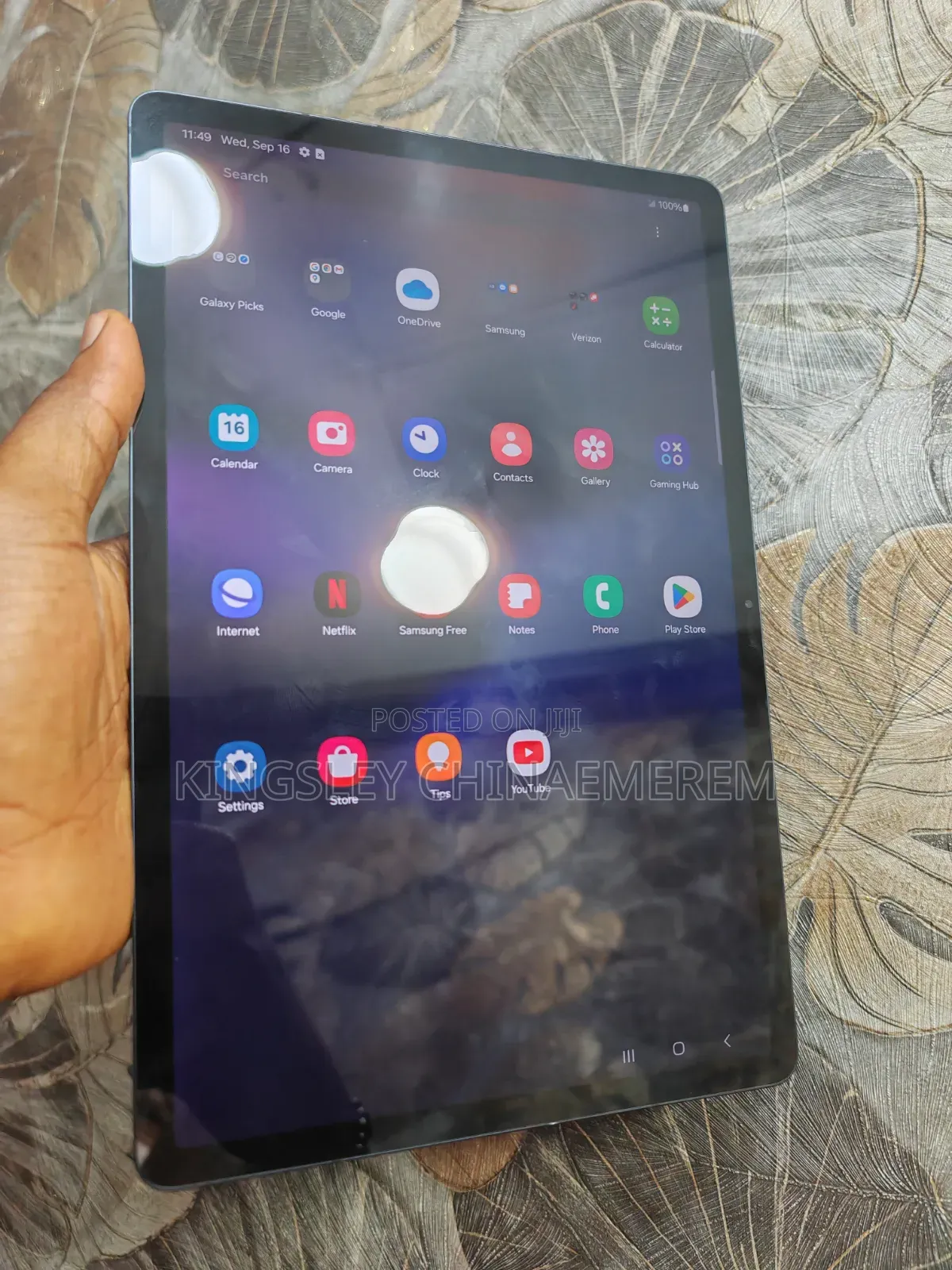 Samsung Galaxy Tab S7 FE 64 GB Black