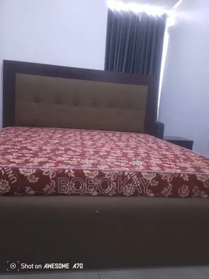 6 by 6 Bed Frame and Mattresses